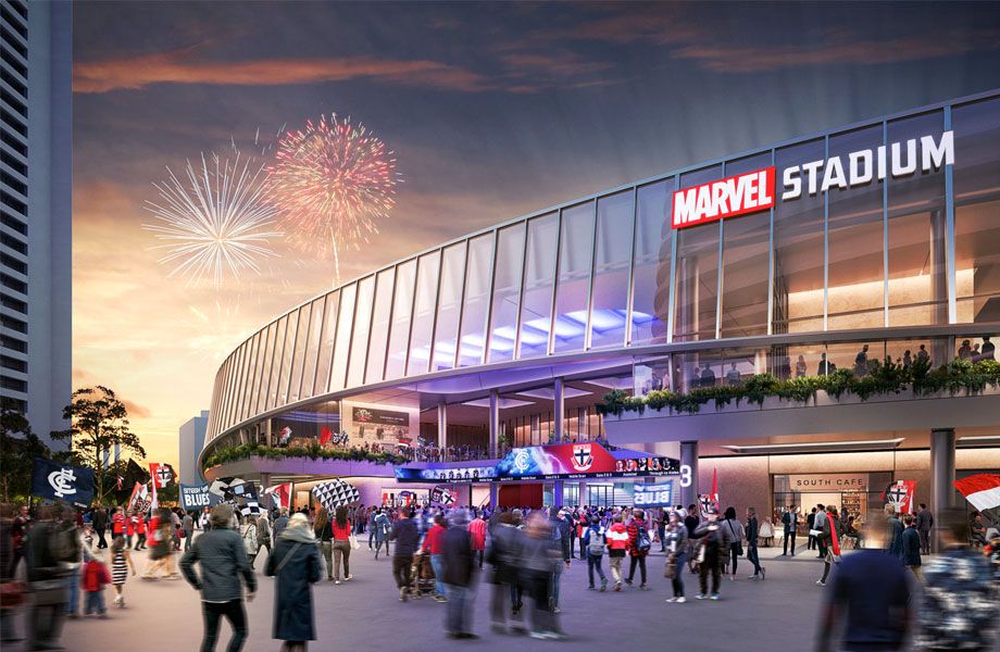 A $250M Upgrade started on Marvel's Stadium